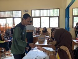 Ada Teknologi Digital pada Pemilihan Ketua dan Wakil Ketua OSIS SMKN 1 Gunung
