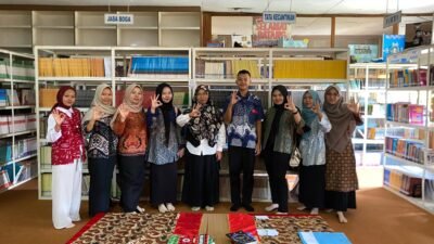 BGTK Kunjungi Perpustakaan SMKN 3 Bandarlampung